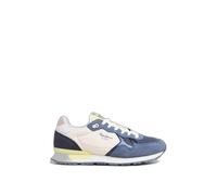 Pepe Jeans Baskets basses 'Brit Camp' nude / bleu foncé / blanc, Taille 36