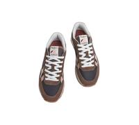 Baskets femme - PEPE JEANS - Brit Jump - Design rétro - Daim-Nubuck - Thistle grey 37