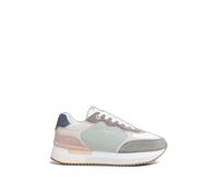 Pepe Jeans Baskets en cuir Rusper Class Multicolore
