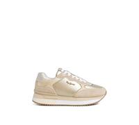 Pepe Jeans Rusper Shine Trainers Doré EU 36 Femme