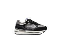 Pepe Jeans Rusper Trainers Noir,Argenté EU 38 Femme