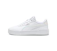 Puma Baskets Carina 3.0 Holo 2.0 Jr Fille Blanc/Argent/Mauve Taille 38