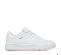 PUMA Women Court Classy Baskets, Puma White Whisp Of Pink Puma Silver, 38.5 EU