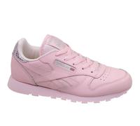 Baskets Enfant Mixte - REEBOK - Classic Leather Metallic - Cuir - Rose - Lacets