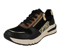 Baskets Femme Rieker M6616 À Lacets Et À Fermeture Éclair