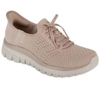 Skechers Chaussures plates Graceful First Blush Femme Taupe en maille Taille 39 EU