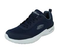 Skechers Femme air Dynamight-Fast Brak Baskets, Bleu (Navy Mesh/White Trim NVY), 37 EU