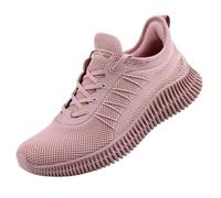Skechers Baskets femme 117417-ROS – Rose en synthétique, lacets – Taille 41