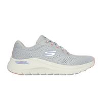 Skechers Baskets Femme Arch Fit 2.0 BIG League, Garniture Corail Pervenche, Gris Clair, Taille 36