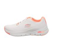 Skechers Arch Fit Vegan Femme Baskets Mode Blanc Rose - 37