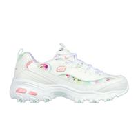 Baskets femme Skechers Dlites Blooming Fields Blanc 36