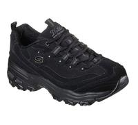 Skechers D'lites Biggest Fan Baskets Femme, Noir, 35 EU