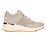 Baskets femme SKECHERS milliard2 - Gris - Cuir - Femme - Lacets - Compensé 41