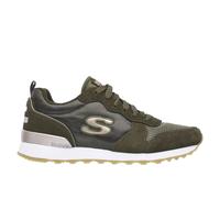 Skechers Baskets femme Retros-og 85-goldn – Vert olive suède/mesh nylon, détails rose gold – 39 EU