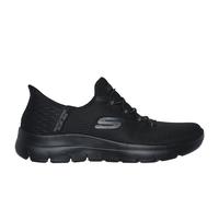 Skechers Baskets plates SUMMITS Slip-Ins Noir Textile Femme 36