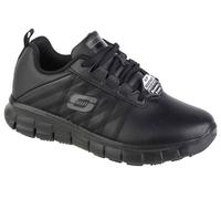 Baskets Femme - Skechers - Sure Track-Erath - Cuir Fleur - Noir - Relaxed Fit 35