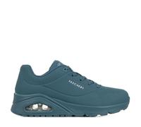 Baskets femme Skechers Uno - Bleu - Tige synthétique - Lacets - Semelle à coussin d'air 38
