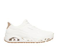 Skechers Baskets Uno Glide-Step Glide On Air Slip-Ins Blanc/Marron Femme 41