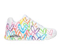 Skechers Baskets basses femmes UNO Highlight Love Blanc Taille 36