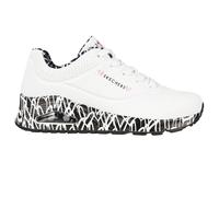 Skechers Uno-Loving Love 155506-WBK, Womens Sneakers, White, 38,5 EU