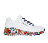 Skechers Baskets Mode Uno - Ravaged Love Femme Blanc Taille 37