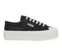 Baskets femme Superga 2631 Stripe Plateform Veg Noir 40