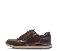 Tamaris Baskets Basses Plates pour Femme, Marron (Mocca Comb), 37