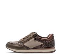 Tamaris Baskets Basses Plates pour Femme Marron (Taupe Glam), 39