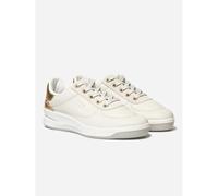 TBS Baskets femme Brandie cuir Blanc/Or Taille 38