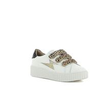 Baskets Femme - Vanessa Wu - 21MS6708-46919 - Éclair Léopard - Scratchs Blancs - Talon Plat 37