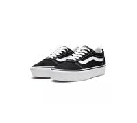 Vans Baskets basses Ward Platform femme - Toile noire, plateforme, lacets plats - 36 EU