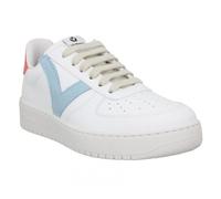 Baskets femme Victoria madrid efecto piel & serraje Bleu 36