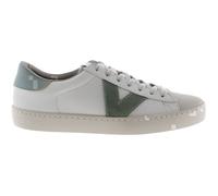 Baskets Femme - VICTORIA - Berlin Piel Contraste - Cuir - Blanc - Plat - Adulte - Lacets 38
