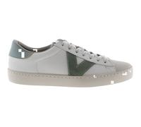 Baskets Femme - VICTORIA - Berlin Piel Contraste - Cuir - Blanc - Plat - Adulte - Lacets 39