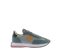 Baskets femme Victoria Cosmos Nylon Soft & Piezas Serraje & Suela Dentada Vert 38