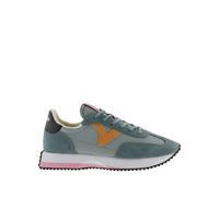 Baskets femme Victoria Cosmos Nylon Soft & Piezas Serraje & Suela Dentada Vert 38
