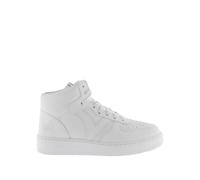 Baskets femme Victoria madrid botin efecto piel Blanc 36