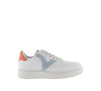 Baskets femme Victoria madrid efecto piel & serraje Bleu 36