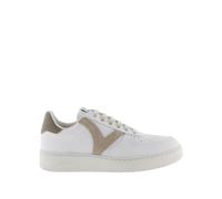 Baskets femme Victoria madrid efecto piel & serraje Marron 43