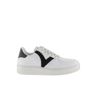 Baskets femme Victoria madrid efecto piel & serraje - noir - VICTORIA - Version basse - Rond - Cuir - Lacets 39