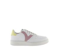 Baskets femme Victoria madrid efecto piel & serraje Rose 36