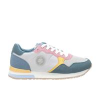 XTI - Sneakers Femme Bleu Jean - Chaussures Confortables et polyvalentes - Mode décontractée - Modèle 14406105 (Taille39)
