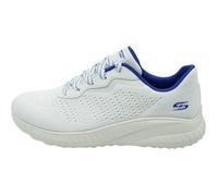 Baskets Femmes Skechers Bobs Squad Chaos Cosmic Feel Blancs - Lacets - Plat - Textile 37,5