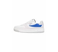 FILA Homme Fxventuno L Basket, White Prime Blue, 42 EU