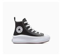 Converse Baskets Chuck Taylor All Star Move Platform A02067C Cuir Noir/Blanc Homme EU 28