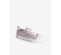 Baskets fille en toile fantaisie blush 34