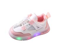 Baskets Fille Garçon Enfant Shoes avec Lumières LED Enfiler Légères Décontractées Baskets Chaussures De Bébé Cute Tennis Chaussure Fille Mixte Low Top Sneakers Running Sneakers Boys Girls