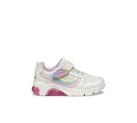 Geox Baskets fille J Fadinlight Girl A – Blanc/Multicolore