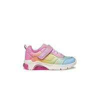 Geox J FADINLIGHT Girl C Basket, Pink/Multicolor, 34 EU