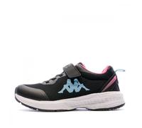 Baskets fille - KAPPA - Glinch 2 - Noir - Tige textile - Fermeture scratch 31
